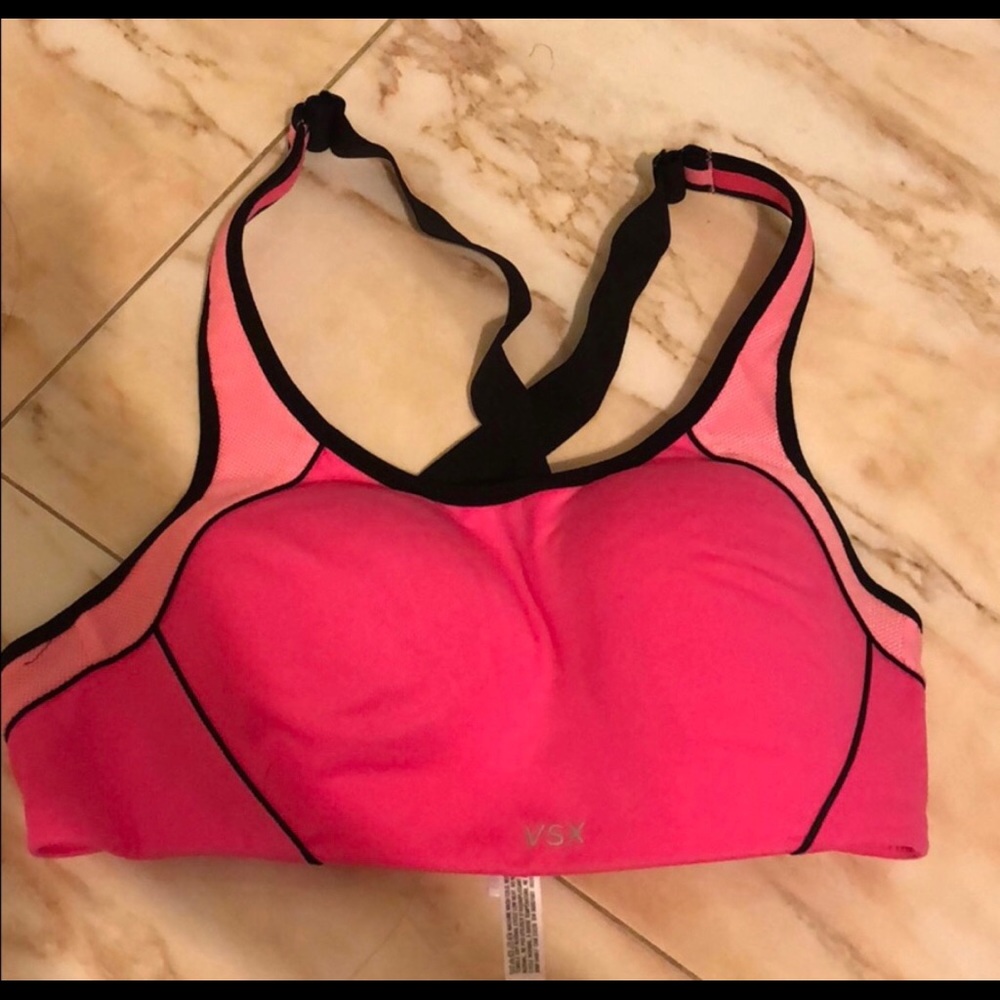 Two Victoria Secret sports bras
